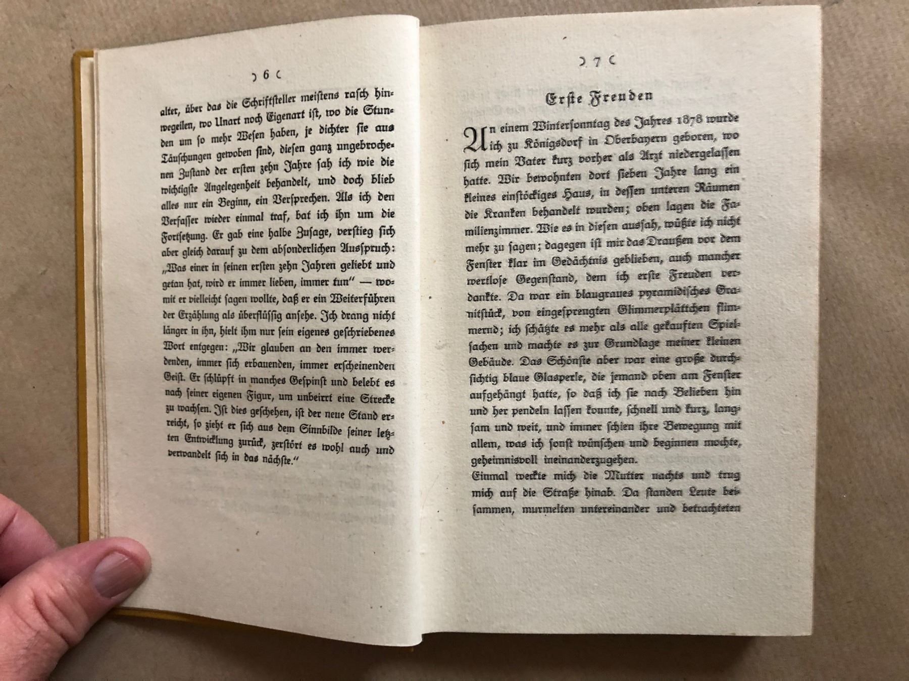 Libri: Hans Carossa: Eine Kindheit – Usato da Zürich venduto da allp 3