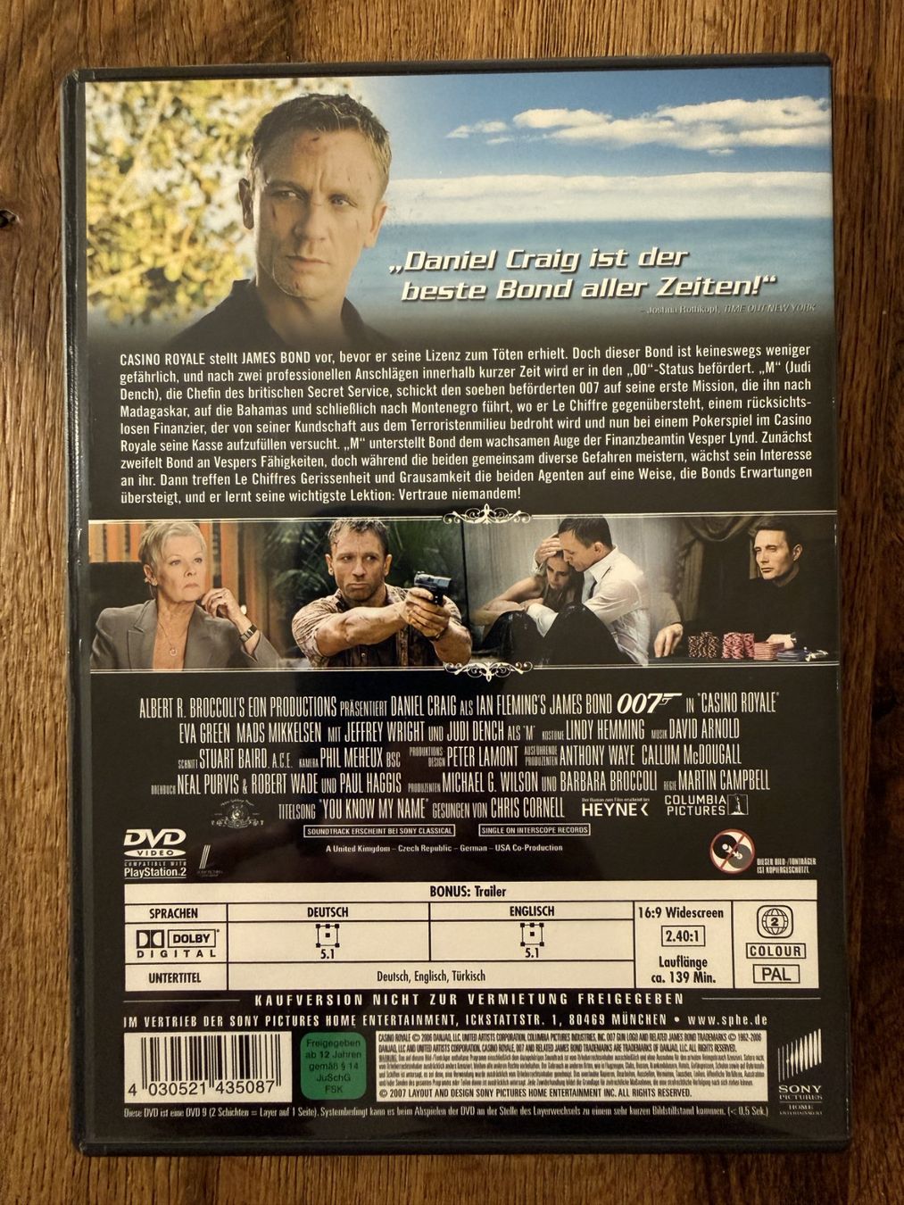 Tutti i DVDs: Casino Royale (2006) – Usato da Zürich venduto da Gekuu 1