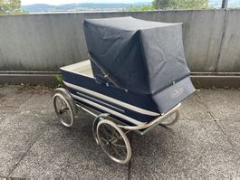 Ancienne Poussette Wisa Gloria en Cuir