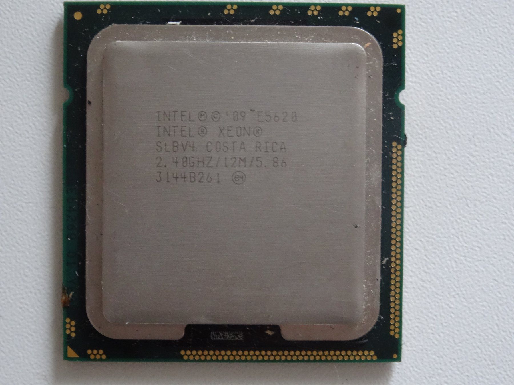 Intel Componenti elettronici: Prozessor Intel Xeon E5620 2.40GHz gebraucht – Usato da Wigoltingen venduto da Kuedeee