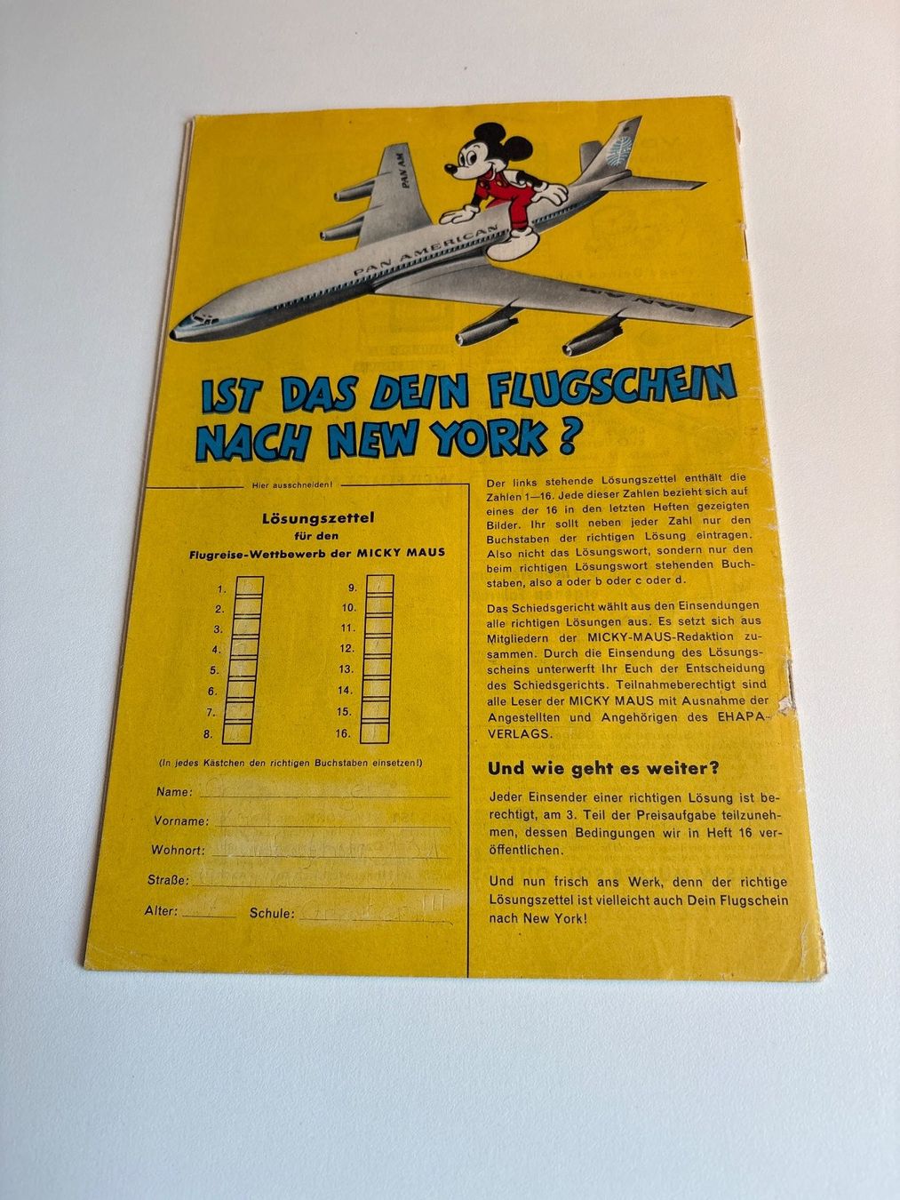 Fumetti: Micky Maus Heft 13 1960 – Usato da Luzern venduto da Atar58 2
