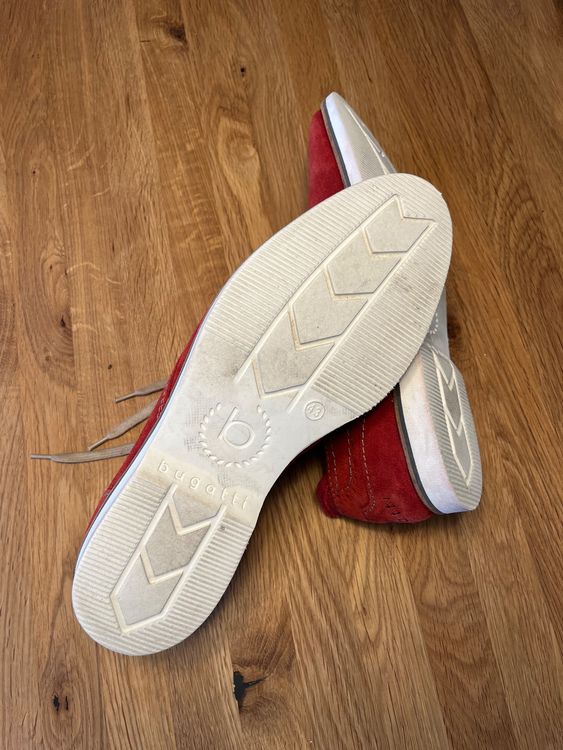 Bugatti Chaussures hommes: Rote Bugatti Schuhe Gr. 43 – D'occasion à St. Urban par GPSPython 1