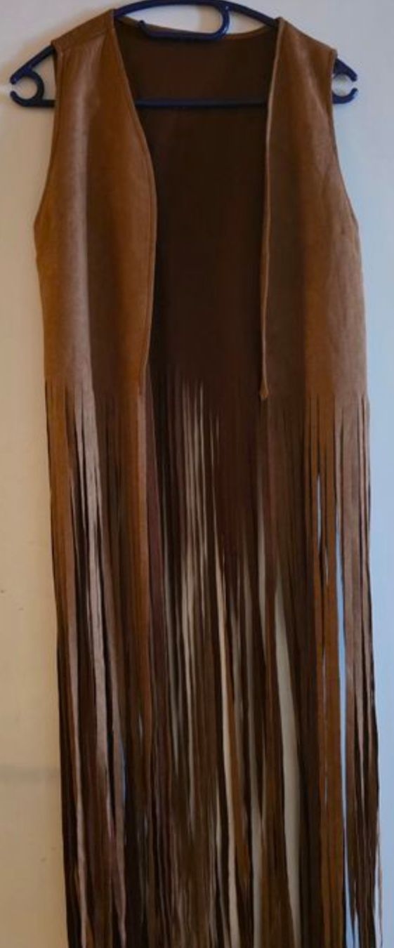 Gilet & Giacche senza maniche: Vintage Wild West Fransenweste - Einzigartiger Hingucker! – Usato da Bern venduto da christiane_pr 1