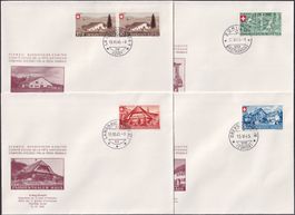 1945, B26-B29, illustrierte Komitee FDC, adresslos, K:750.-