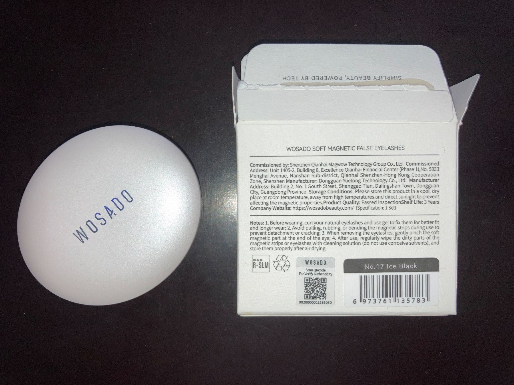 Maquillage: Magnetische Wimpern von Wosado – D'occasion à Zürich par MoanaK 1