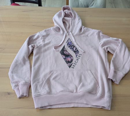 Skechers Damen Hoodie / Kapuzenpulli Gr. S Rosa Floral
