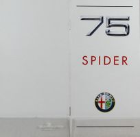 PREISLISTE | ALFA ROMEO 75 & SPIDER MODELLE | AB 01.1991