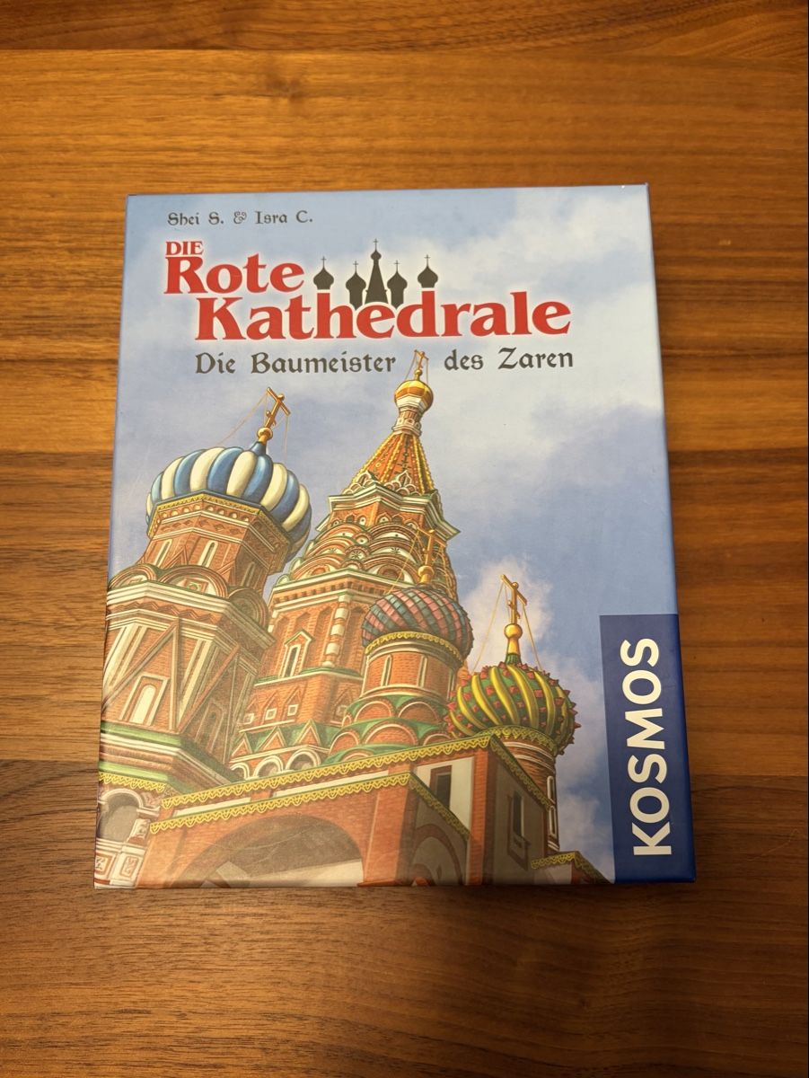 Kosmos Jeux: Die rote Kathedrale - Brettspiel – D'occasion à Stansstad par Rashcinal