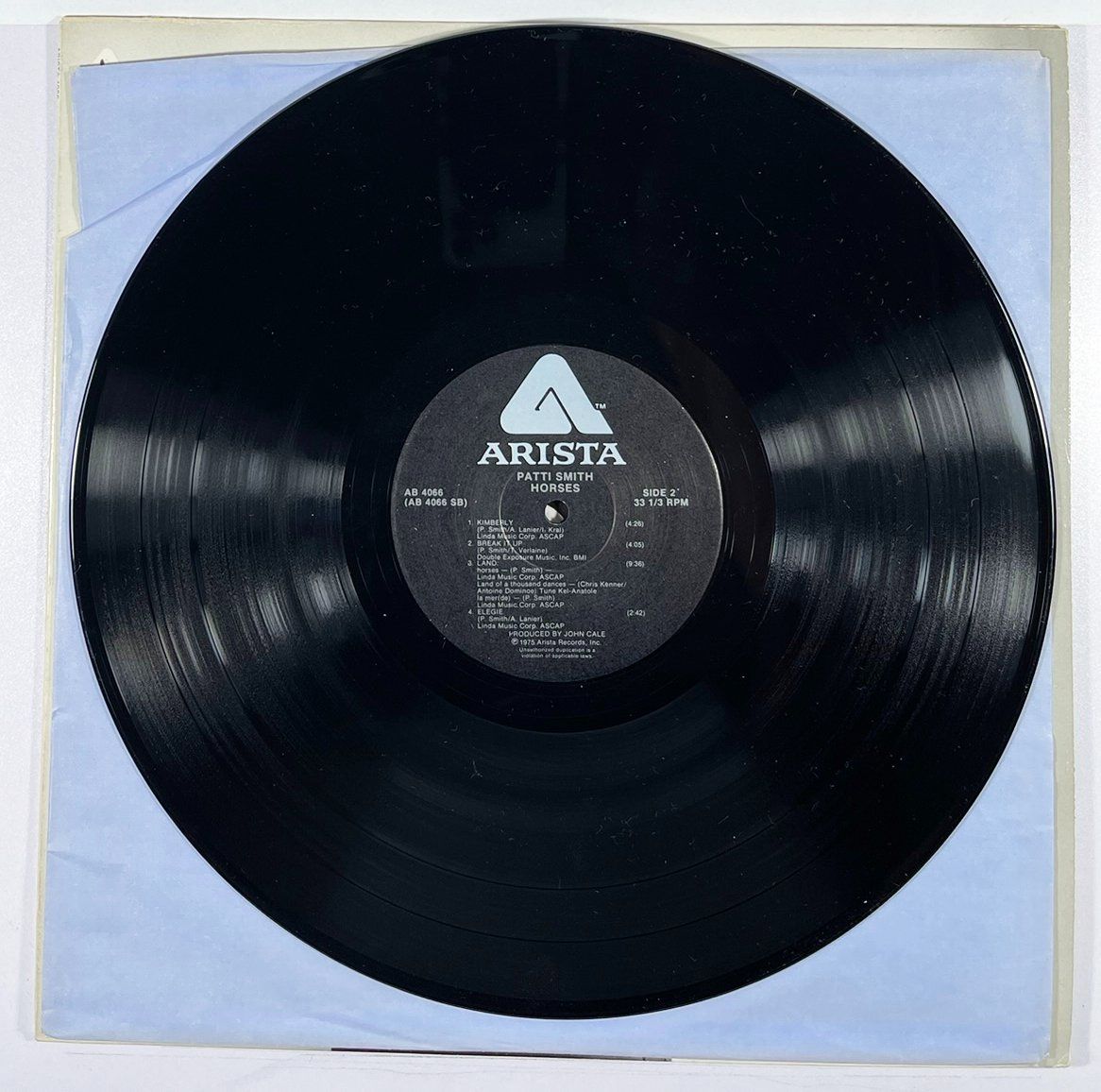 Schallplatten: LP: PATTI SMITH - Horses – Neu (gemäss Beschreibung) aus Frenkendorf von Yard-Sale-2000 2