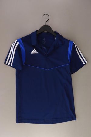 Adidas Sportshirt Gr. S Kurzarm blau