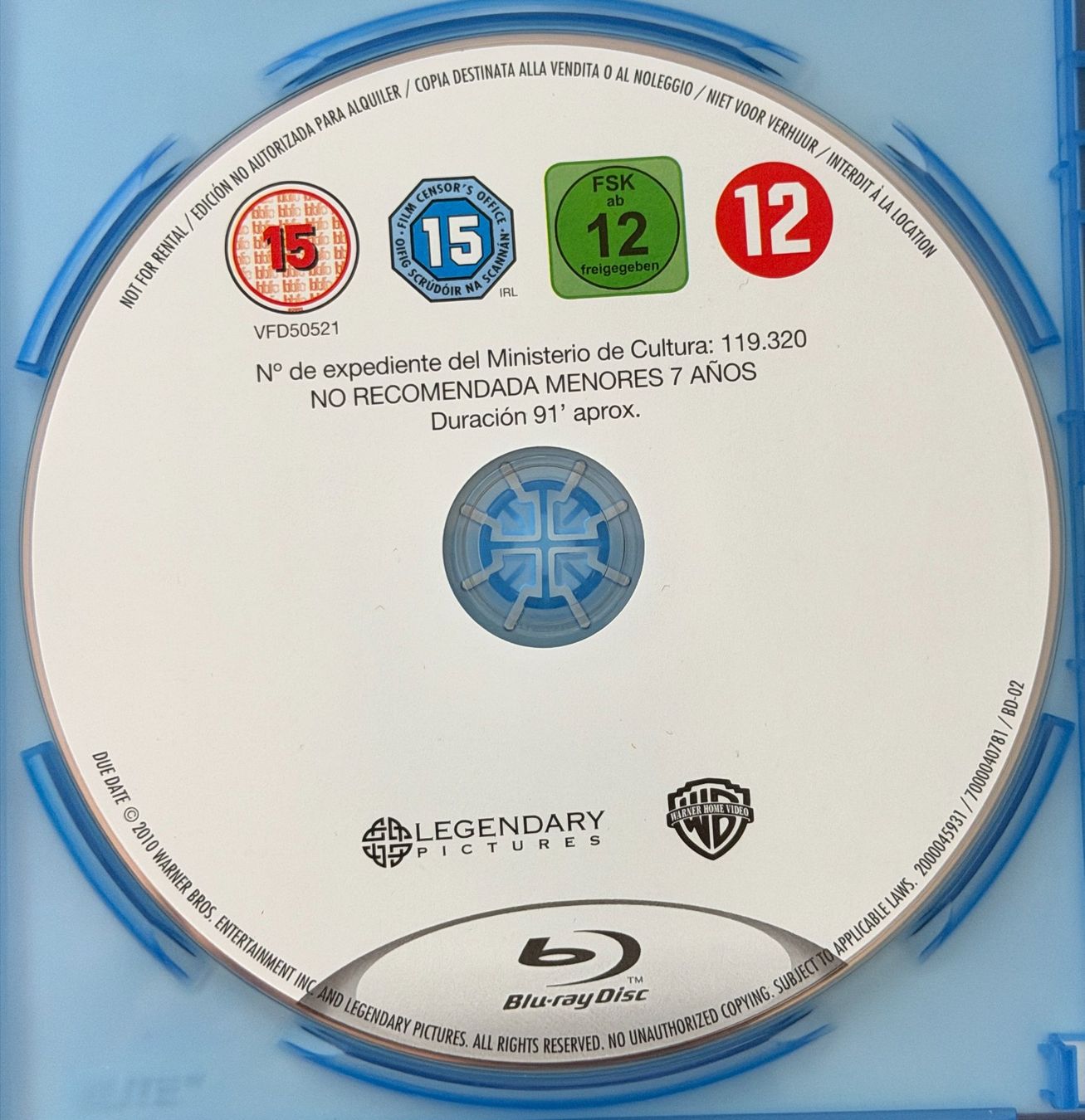 Tous les DVDs: Date Limite (2010) - Blu-ray – D'occasion à Semsales par __Florian__ 3