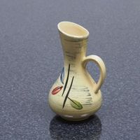 Henkelvase West Germany, gelb