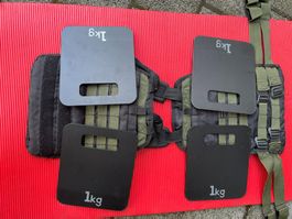 Gewichtsweste für Krafttraining 6-10kg