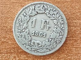 1 FR 1901 Seltene Jahre
