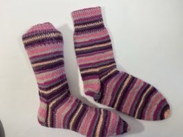 Socken handgestrickt, Gr. 39/40