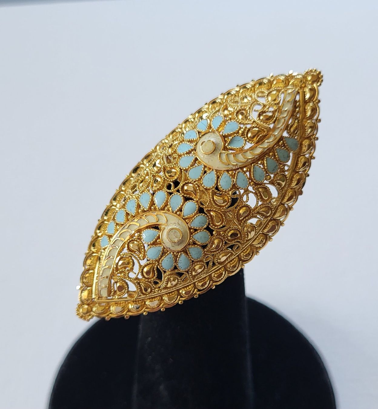 Anelli: 18 Karat 750 Massiv Gold Ring – Usato da Wald ZH venduto da Aniade