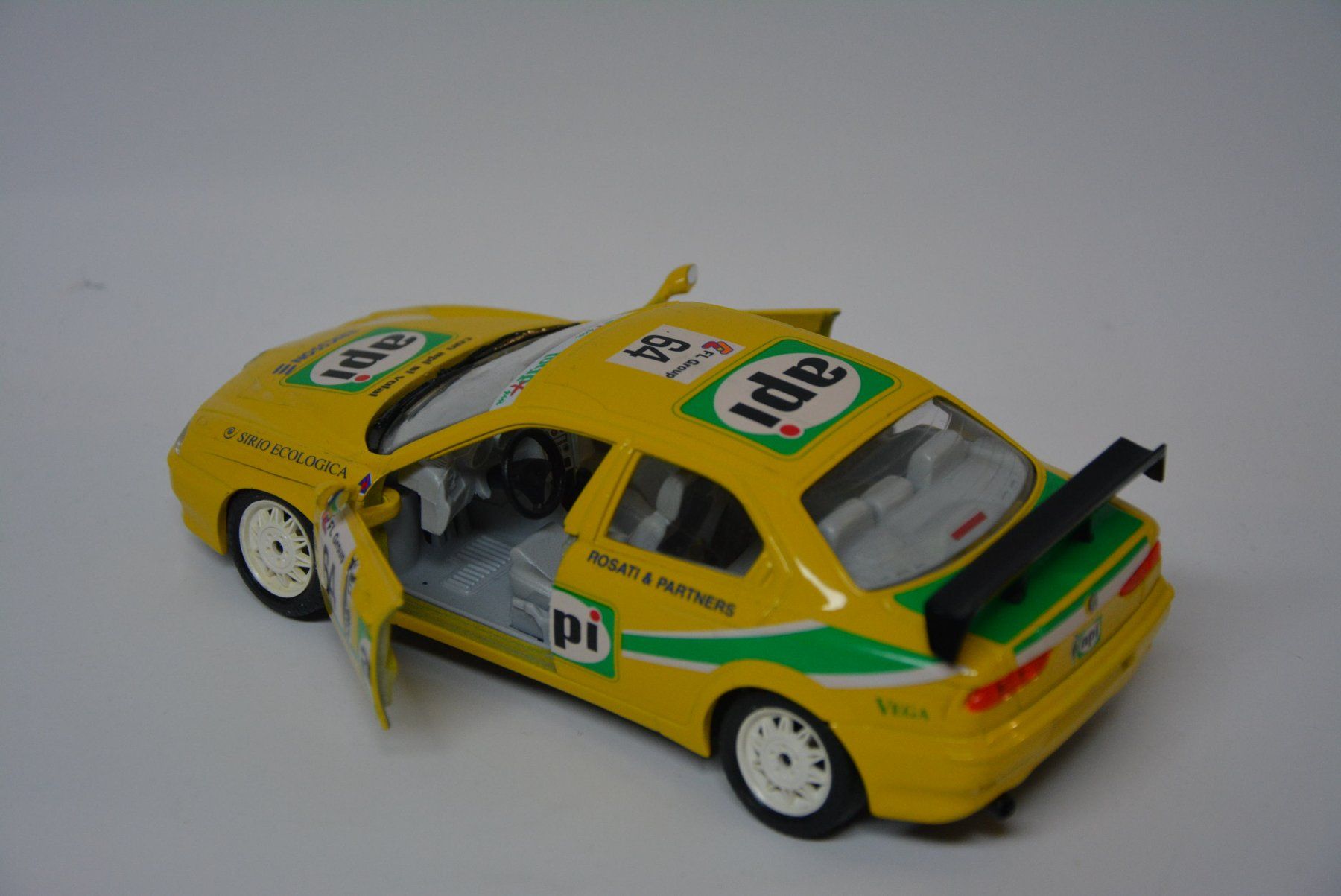 Alfa Romeo Modellini d'auto: Alfa Romeo 156 Racing API , Bburago , 1:24 – Usato da Goldach venduto da Feivel9 6
