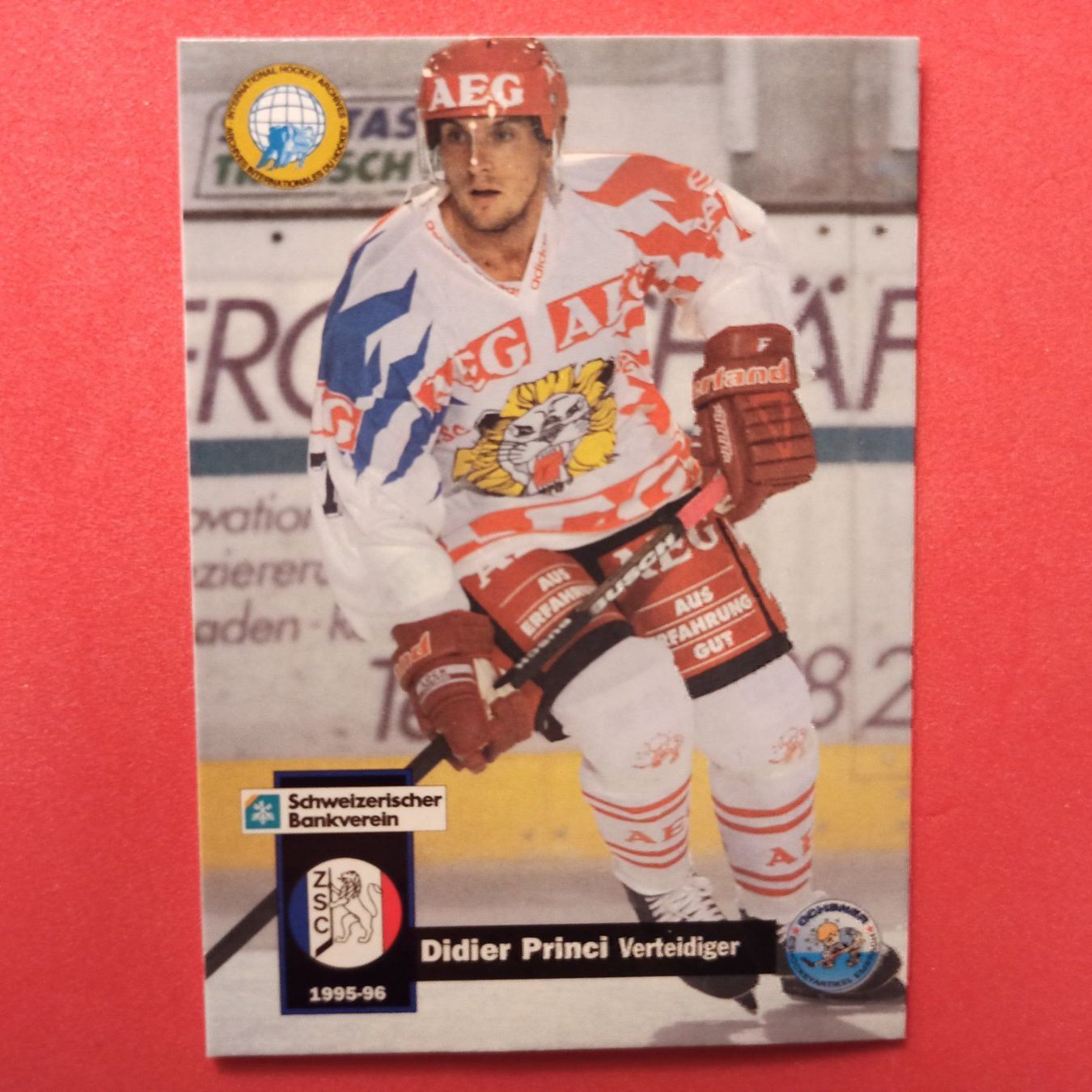 Sammelbilder & Trading cards: Didier Princi - ZSC Card - 1995/96 – Gebraucht aus Dübendorf von kb86_MOVIE