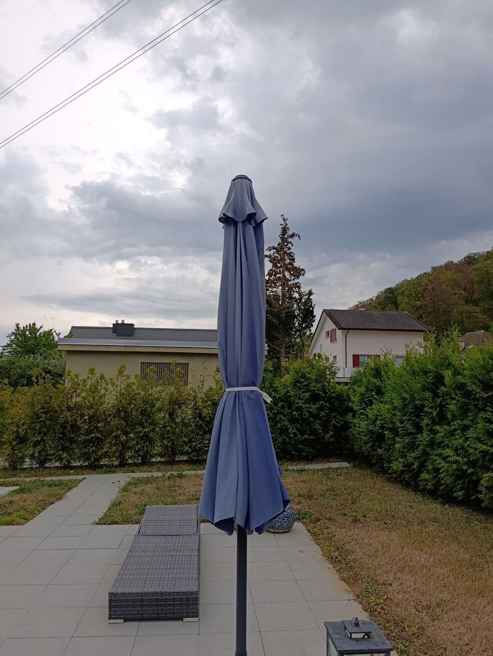 Sonnenschirme: Sonnenschirm 300cm Durchmesser – Gebraucht aus Eiken von Jblat 3