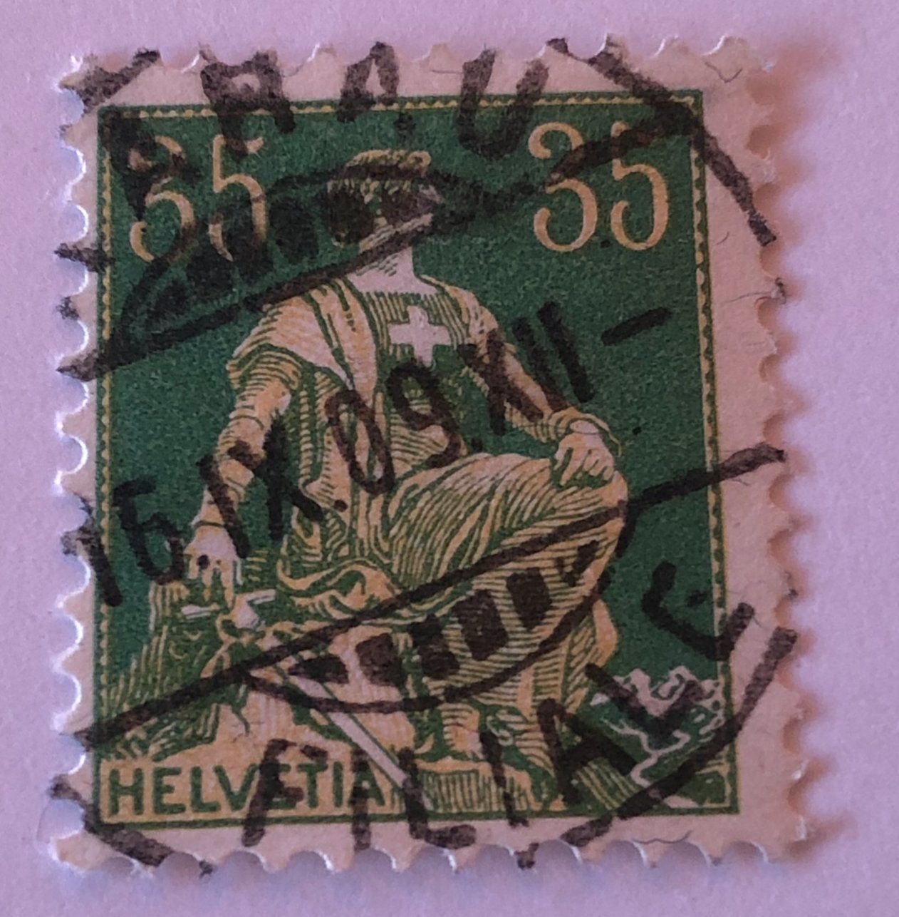 Tutti i francobolli: Nr.111 mit Vollstempel Aarau – Usato da Aarau venduto da Billa007