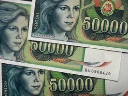 ***Belgrad 1988 - Jugoslawien - 50000 Dinara UNC - DUBROVNIK