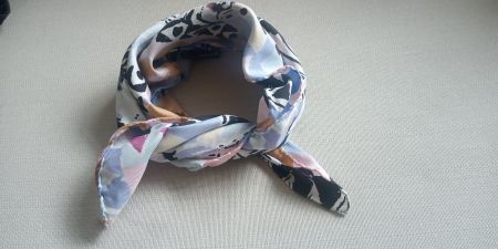 Codello feines Foulard Tuch Schal 100% Seide Venedig zu Nile