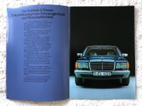 Prospekt Mercedes-Benz S-Klasse W126, 380 SE -500 SEL, 1982!