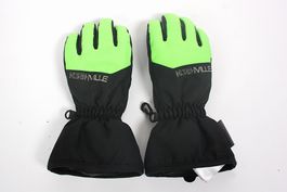 C&A schwarz/neongrüne Kinderhandschuhe