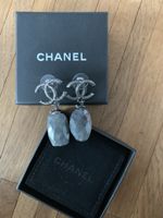 Chanel CC Labradorite Drop Earrings – Gunmetal