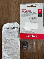 SanDisk Ultra Plus 512GB microSDXC mit Adapter, neu