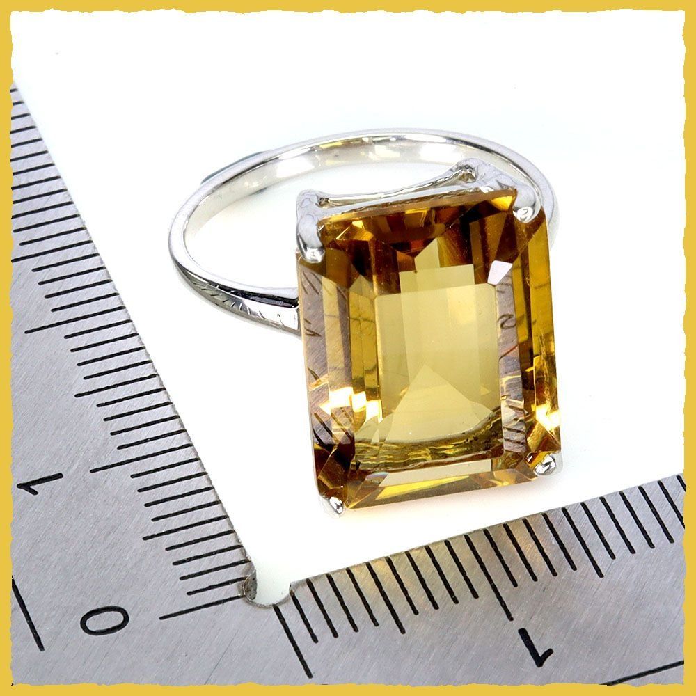 Anelli: CITRINE , Citrin Ring 925 Silber – Nuovo e nell'imballaggio originale da Oberglatt ZH venduto da Goldfee1 2