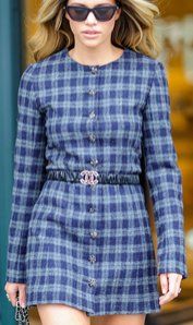 Chanel Kleid / robe Blazer .38