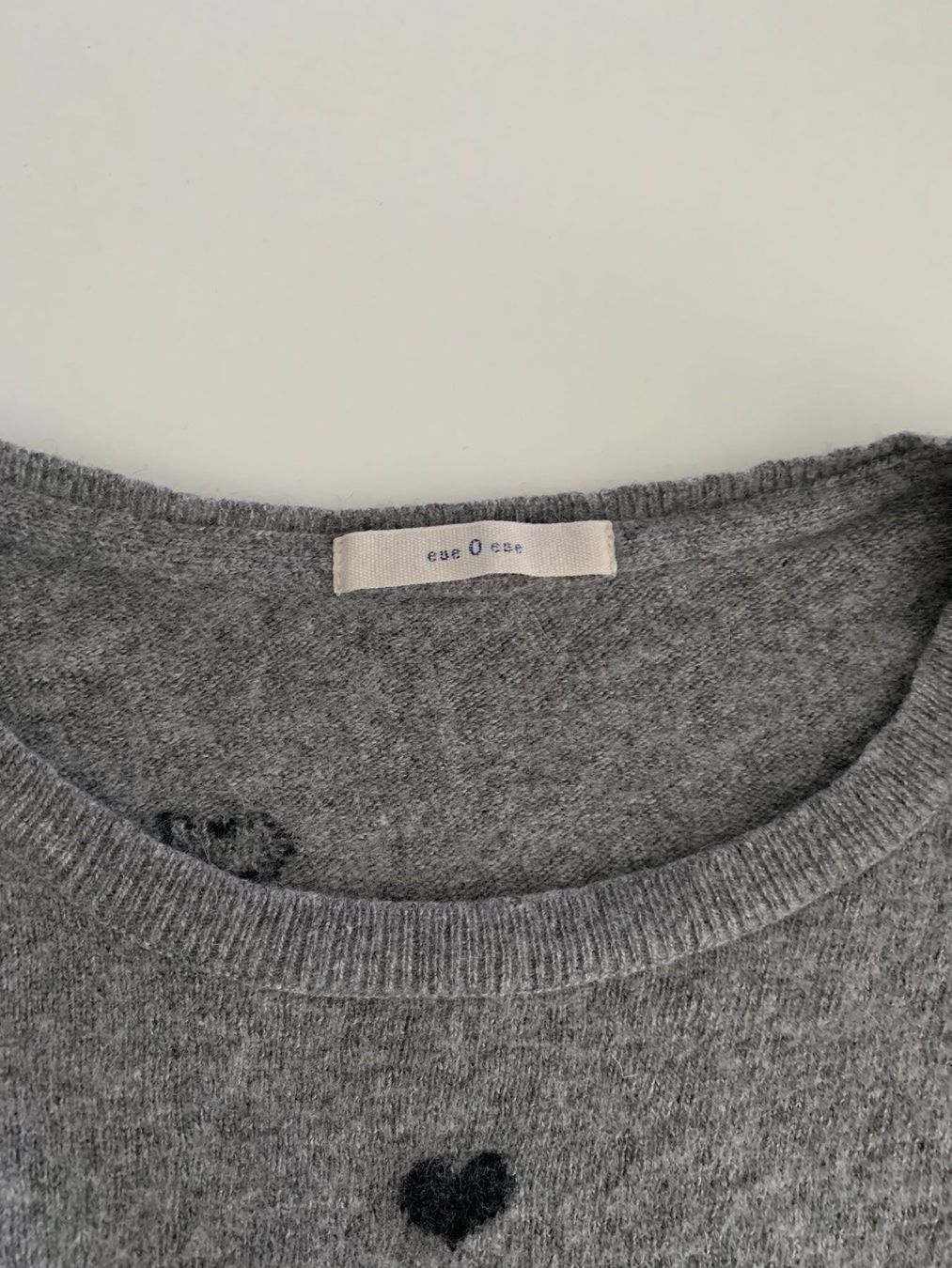 Pullover & Sweatshirts: ESE O ESE - cropped Strickpullover hellgrau M – Gebraucht aus Zürich von Diazaio 3