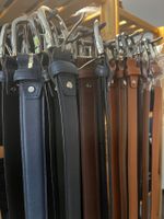 31x Echtleder-Gürtel neu | 4 Farben | Restposten