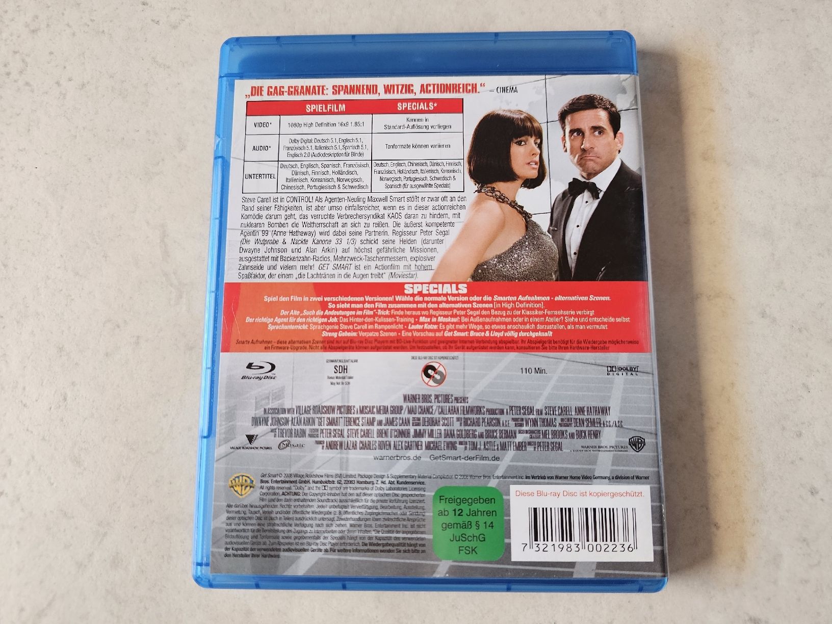 Tutti i DVDs: Get Smart  /  Bluray – Usato da Schneisingen venduto da backstore24 1