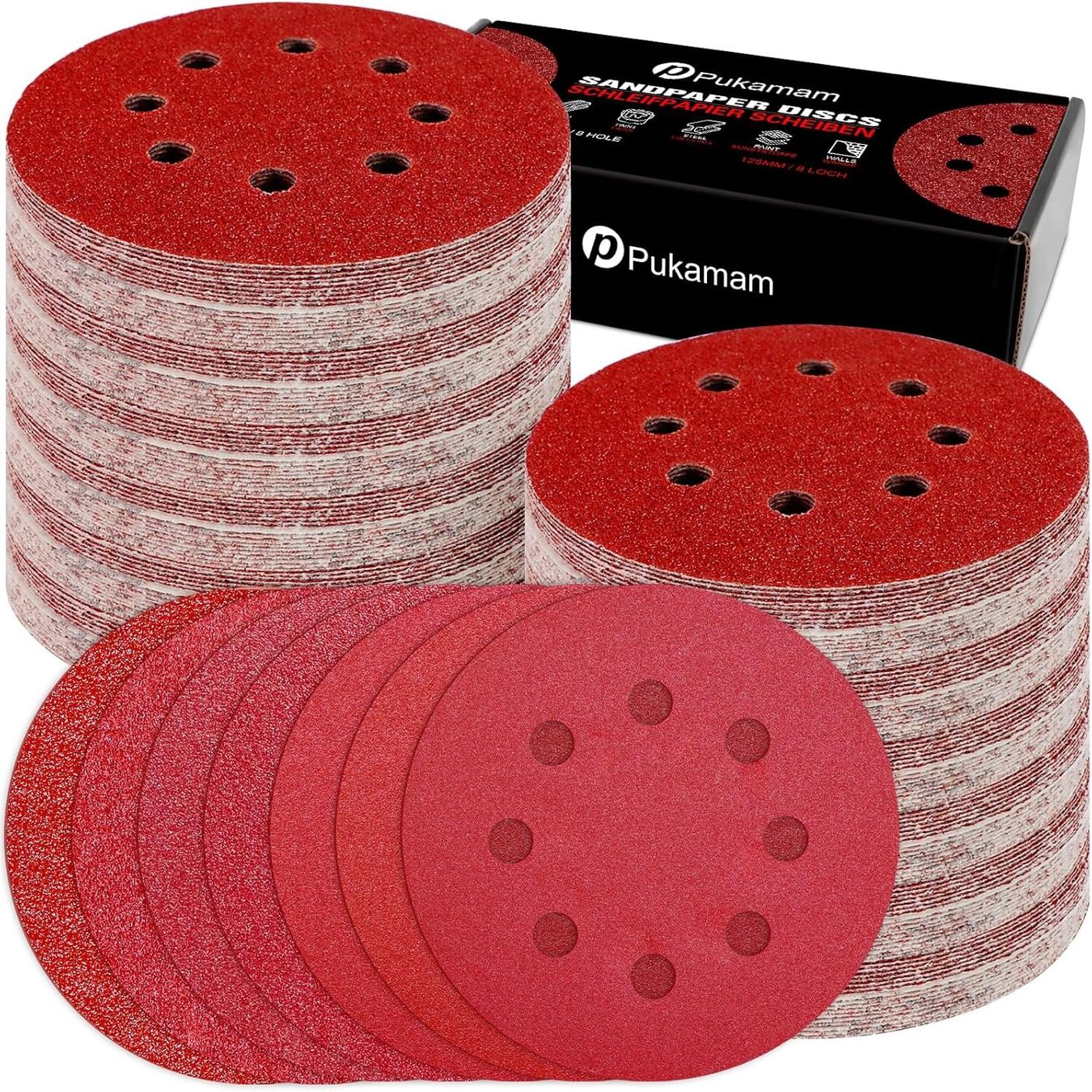 Alle Werkzeuge: Schleifpapier 140tlg – Neu und originalverpackt aus Hundwil von Equiply