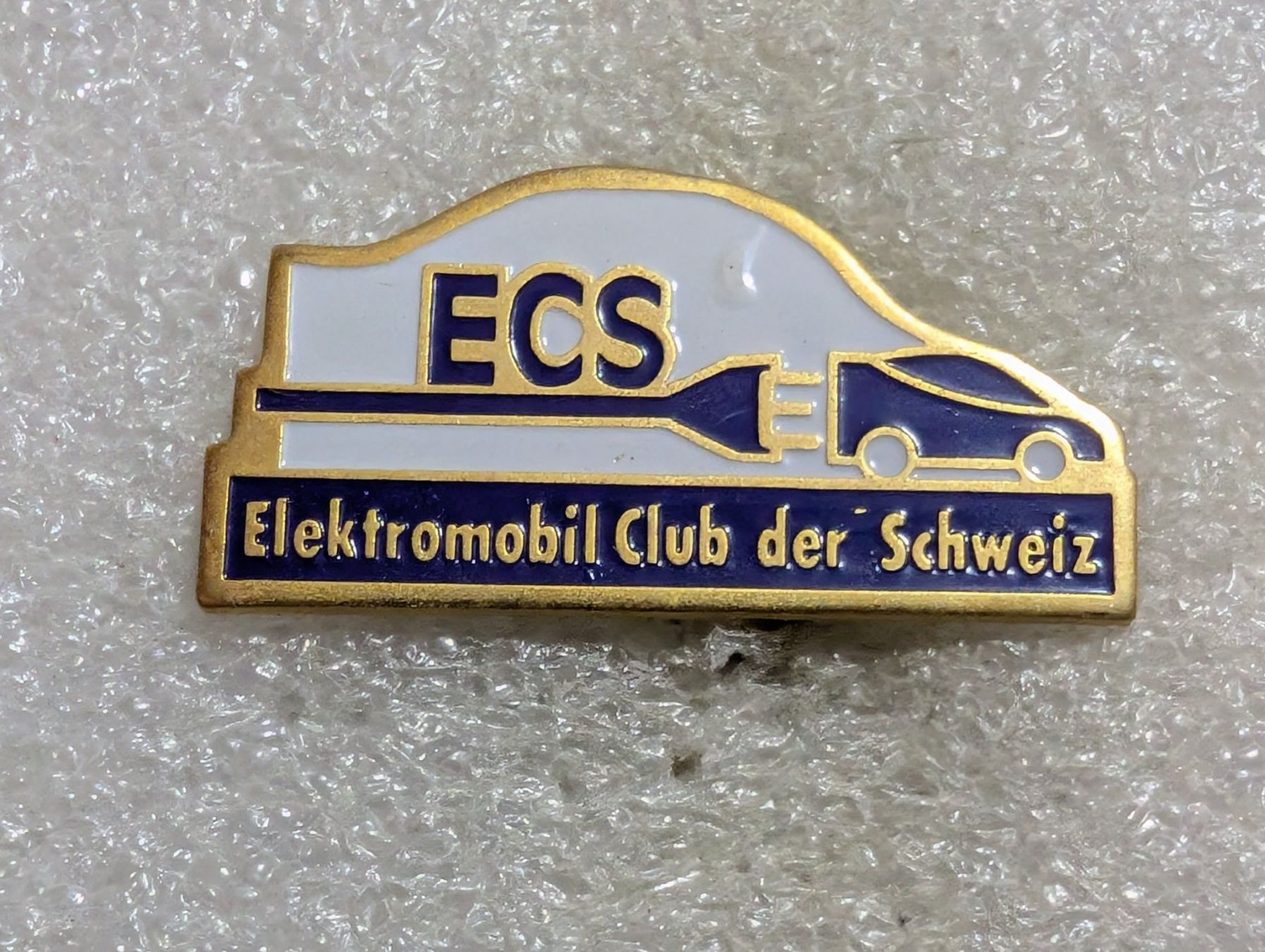 Placchette & Badge: Ansteckpin 230: ECS – Usato da Oppligen venduto da Pin-Fall-Shop