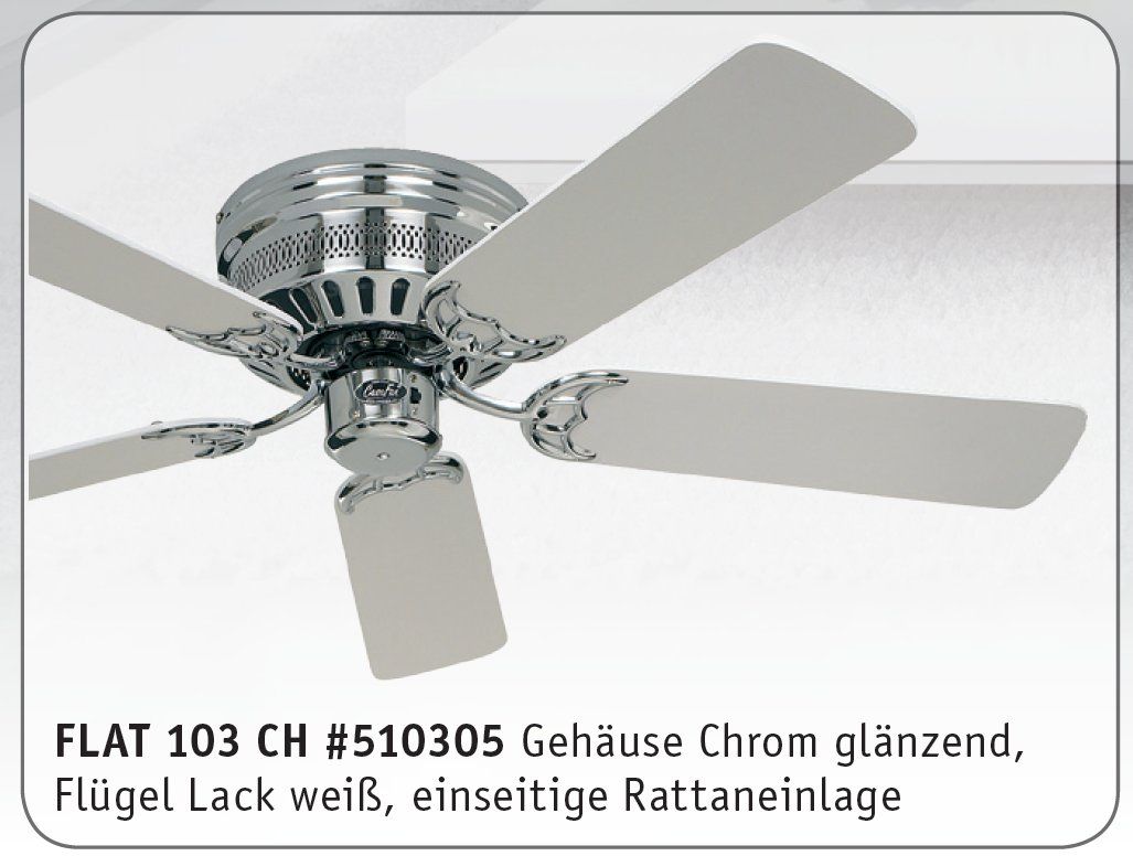 Ventilateurs: Deckenventilator Flat 103 CH – Neuf avec emballage d'origine à Zürich par Ventilatoren