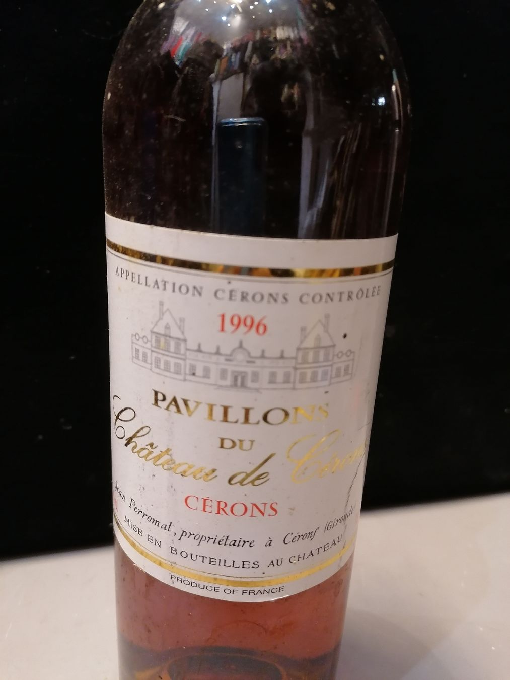Vino: Vin rosé Château du Pavillon 1996 Céronss – Nuovo (secondo la descrizione) da Genève venduto da Leboucheoreilles 3