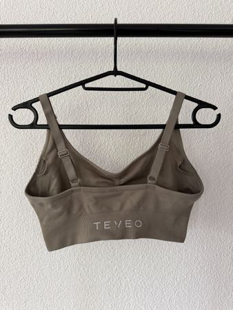 Olive Green TEVEO Sports Bra