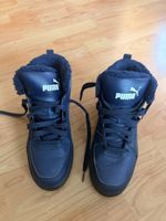 Puma Sneaker gefüttert blau Grösse 39 guter Zustand