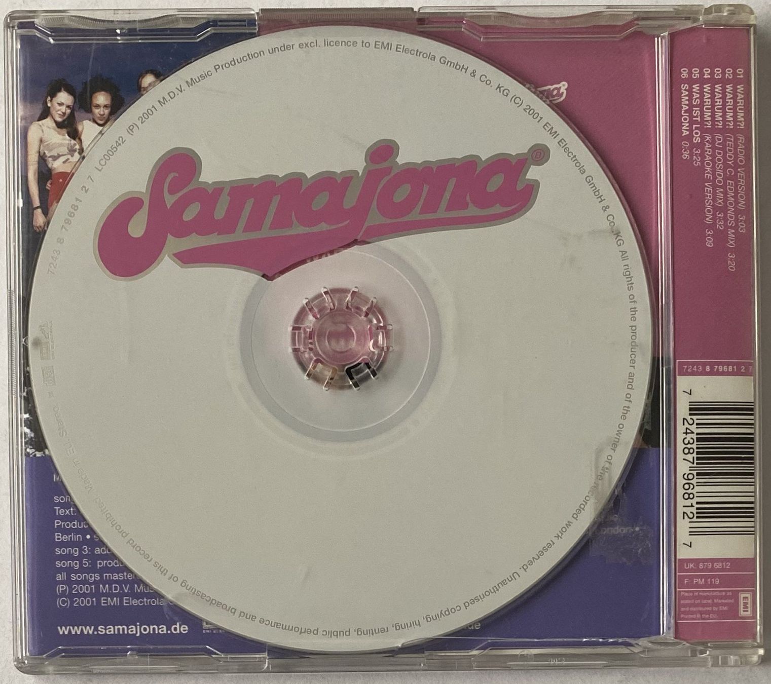 CDs: Samajona, Warum?! – D'occasion à Flums par Asquillo 1