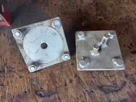 Flansch für Doppelräder und Gitterräder