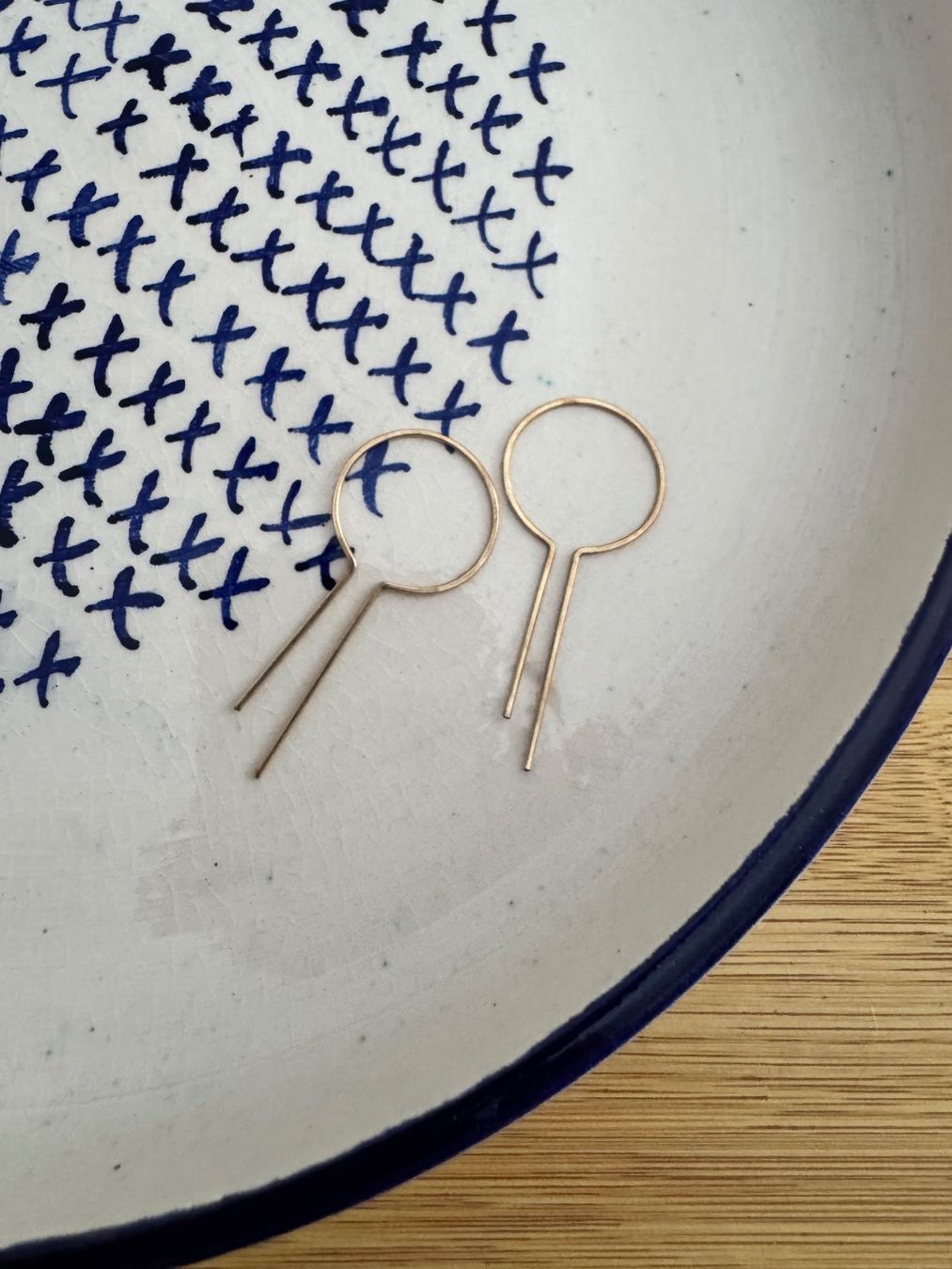 Ohrringe & -stecker: Gold earrings - unique shape – Gebraucht aus Zürich von kri_zhv2
