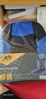 2 Stück Auto XS Sitzauflieger blau/schwarz neu