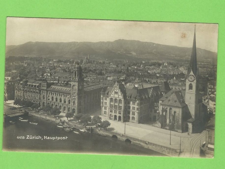 Cartoline postali: Zürich, Hauptpost – Nuovo (secondo la descrizione) da Zürich venduto da t24_de