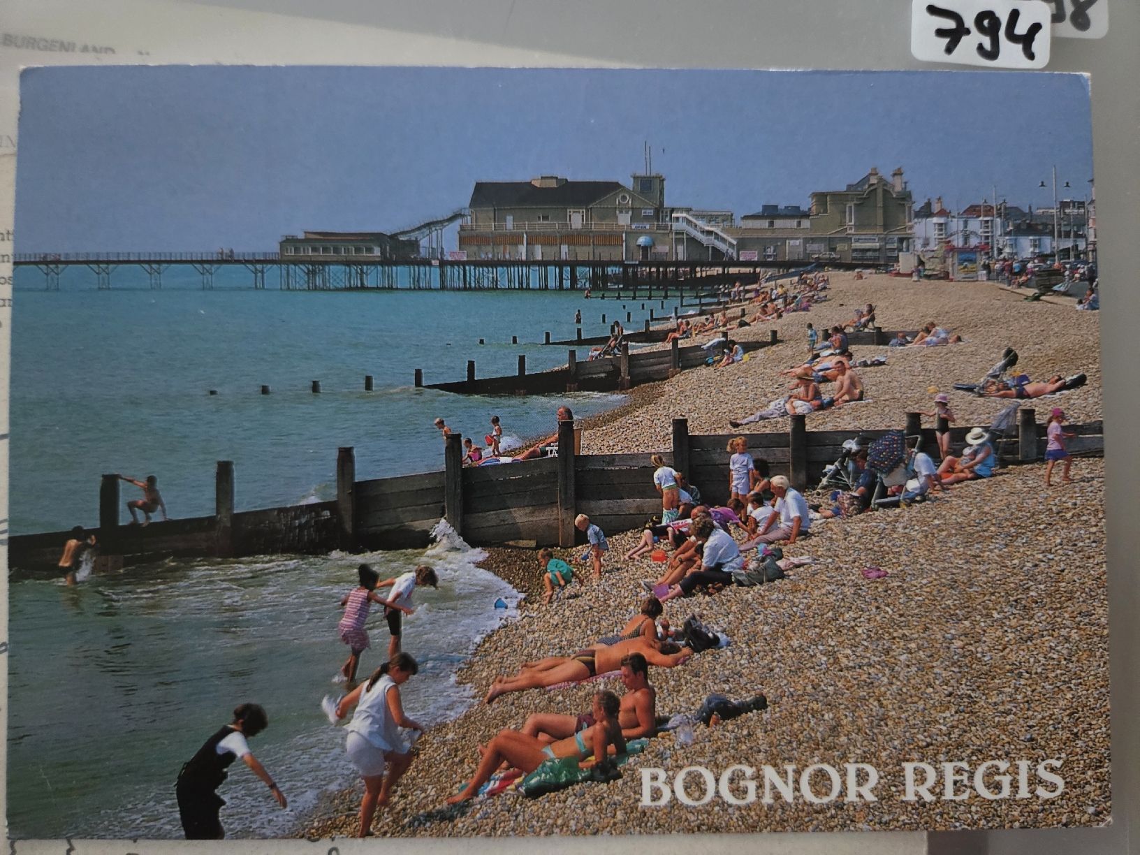 Cartoline postali: Ansichtskarte Bognor Regis Grossbritannien – Usato da Dintikon venduto da Vexi