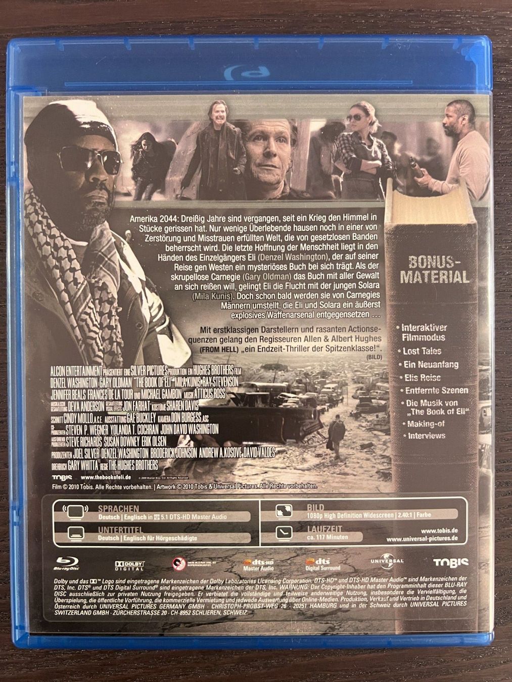 Tutti i DVDs: The Book of Eli – Usato da Zürich venduto da Blu-ray_ZH 1