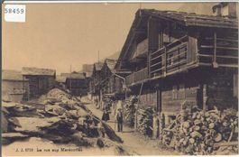 La rue aux Marecottes - animee