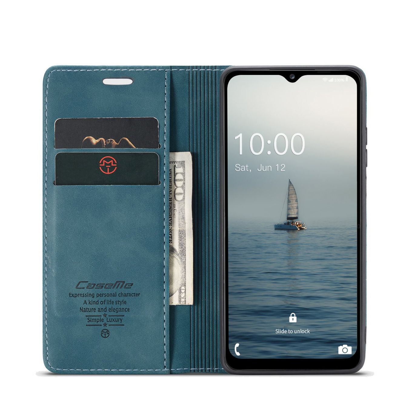 Samsung Cover & Protezioni schermo: Galaxy A35 - étui à rabat support portefeuille BLEU – Nuovo e nell'imballaggio originale da Morges venduto da DigiAC 1